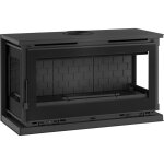 Fm po�le � bois panoramique suspendu m - 103 fk 13, 5kw foyer fonte