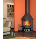 Focgrup ch01 chemine d'angle prima 11kw foyer ouvert