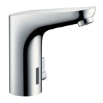 Hansgrohe - focus mitigeur de lavabo �lectronique avec manette de r�glage de temp�rature sur secteur ...