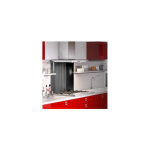 Itar - fond de hotte verre - d�cor : blanc - largeur : 600 mm