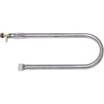 Fonderia bongiovanni - br�leur gaz gpl 48 - 55 - 65 - 50 - 100 cm pour barbecue pierre ollaire plaque ...