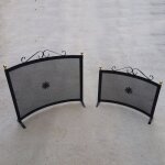 Fonderia bongiovanni - pare - �tincelles en fer antique pour po�le - chemin�e choisir la taille : grand ...