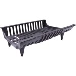 Fonderia bongiovanni - po�le � bois porte - bois aile brasero en fonte pour chemin�e : mod�le b01