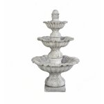 Anaparra - fontaine centrale classique en pierre reconstituée sena 80x128cm. Anaparra - fontaine centrale classique en pierre reconstituée sena 80x128cm.