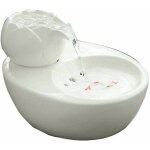 Fontaine pour chat distributeur d'eau en cramique pour animaux de compagnie - fontaine  boire verticale ...