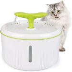 Fontaine � eau pour chat, 2l distributeur eau pour chat, fontaine chat automatique avec lumi�re led, ...