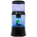Eva - fontaine 7 l cuve en verre - systme magntique - noire