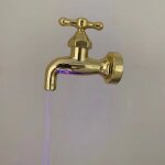 Fontaine flottante de robinet de fontaine de bec coulant invisible d'arrosoir pour le jardin � la maison ...