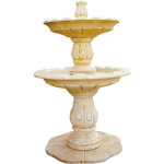 Anaparra - fontaine de jardin argus 117x163cm. pierre reconstituée couleur ocre Anaparra - fontaine de jardin argus 117x163cm. pierre reconstituée couleur ocre