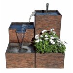 Anaparra - fontaine jardin damaris 80x80x70 cm. pierre reconstitué Anaparra - fontaine jardin damaris 80x80x70 cm. pierre reconstitué
