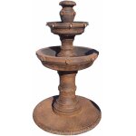 Anaparra - fontaine de jardin nashira 80x163cm. pierre reconstituée couleur oxyde Anaparra - fontaine de jardin nashira 80x163cm. pierre reconstituée couleur oxyde