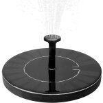 Fontaine de jardin, fontaine solaire avec batterie, 1. 5w fontaine extrieur de jardin, fontaine a eau, ...