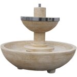 Anaparra - fontaine moderne de jardin aure 124x124x92 cm. pierre reconstituée couleur ocre Anaparra - fontaine moderne de jardin aure 124x124x92 cm. pierre reconstituée couleur ocre