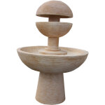 Anaparra - fontaine moderne de jardin erasma 100x137cm. pierre reconstituée couleur ocre Anaparra - fontaine moderne de jardin erasma 100x137cm. pierre reconstituée couleur ocre