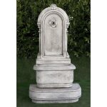Anaparra - fontaine murale classique en pierre reconstituée romantique 60x40x113cm. Anaparra - fontaine murale classique en pierre reconstituée romantique 60x40x113cm.