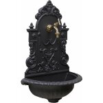 Fonderia bongiovanni - fontaine murale granada en fonte grise pour jardin avec robinet en laiton poli ... Fonderia bongiovanni - fontaine murale granada en fonte grise pour jardin avec robinet en laiton poli ...