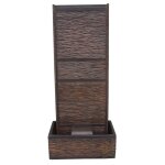 Anaparra - fontaine murale jardin vimar 33x70x154cm. pierre reconstituée couleur oxide Anaparra - fontaine murale jardin vimar 33x70x154cm. pierre reconstituée couleur oxide