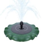 Fontaine solaire 1. 4w pompe bassin avec 4 buses différentes batterie intégrée pompe à eau fontaine de ... Fontaine solaire 1. 4w pompe bassin avec 4 buses différentes batterie intégrée pompe à eau fontaine de ...