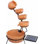 Fontaine solaire en cascade de jardin extérieure terracotta - 4 niveaux - décoration extérieure jardin ... Fontaine solaire en cascade de jardin extérieure terracotta - 4 niveaux - décoration extérieure jardin ...