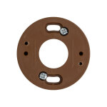 Adaptateur pour plaque dco garby - installation en saillie marron g&d fontini