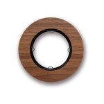 Plaque 1 poste en noyer - srie do low fontini