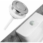 Bouton de chasse d'eau, bouton poussoir de 38 mm pour salle de bain et wc dispositif d'économie d'eau ... Bouton de chasse d'eau, bouton poussoir de 38 mm pour salle de bain et wc dispositif d'économie d'eau ...
