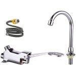Forehill - mitigeur de lavabo robinet � p�dale ensemble de robinets de lavabo de laboratoire m�dical ...