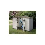 Habrita - foresta - coffre de jardin rsine 1930 l bicolore 88 x 212 x 133 cm paisseur 22 mm - boxevo200 ...