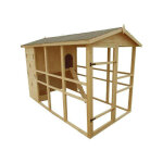 Foresta - habrita poulailler trs grande taille xxxl haut. 204cm 6, 09m2 8 - 12 poules toit bitum