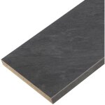Forestea - plan de travail stratifi� ardoise fonc� 2770 x 640 x 38 mm - pefc 75%.