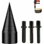 Foret à bois pour fendeuse de buches 42mm mèches à fendre le bois fendeur pour perceuse à bois de chauffage, ... Foret à bois pour fendeuse de buches 42mm mèches à fendre le bois fendeur pour perceuse à bois de chauffage, ...