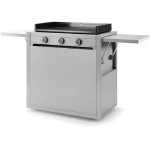 Forge adour - chariot ferm pour plancha modern 75 inox