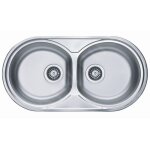 Form - �vier 83x44 cm, inox 1060002 - alveus