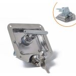T forme acier inoxydable remorque rv voyage serrure anti - vol boîte à outils poignée serrure de porte ... T forme acier inoxydable remorque rv voyage serrure anti - vol boîte à outils poignée serrure de porte ...
