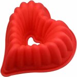 Forme de coeur moule en silicone, moule  gteau en silicone, moules multi - cavits, gteau  anneau ...