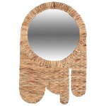 Fornord - miroir boho jacinthe d'eau petit modèle Fornord - miroir boho jacinthe d'eau petit modèle