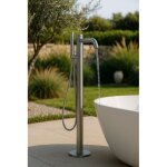 Fortifura outdoor robinet de baignoire sur pied inox bross�