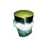 Laine de verre de 1, 2 x 20 mt sp 30mm rouleau d'aluminium