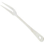 Fourchette en acier inoxydable � 2 �preuves, 35 cm