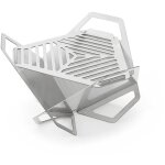 Fourneau de camping démontable en acier inoxydable portable, multifonctionnel pour pique - nique et bbq. ... Fourneau de camping démontable en acier inoxydable portable, multifonctionnel pour pique - nique et bbq. ...