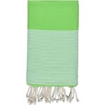Fouta de plage nid d'abeille 100% coton - douceur et confort ? serviette de plage - 100x200cm - 200 x ...