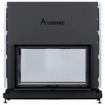 A caminetti - foyer bois flat w 120 x 60 double face a. caminetti A caminetti - foyer bois flat w 120 x 60 double face a. caminetti
