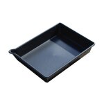 Fp - bac collecteur pe pour petits r�cipients 53x40x10cm 16l 100% pe, r�sistant aux produits chimiques ...