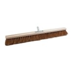 Fp - balais coco longueur 800 mm avec sup. de manche m�tallique bois plat