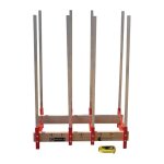 Fp - chevalet buche bois l. 820xh. 203xp. 465mm alu / ho nestle