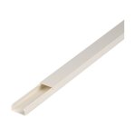 Goulotte cable 40x60 mm, 2 m blanc