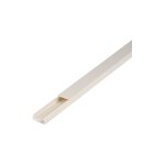 Goulotte pvc, 2m, 40x40mm, blanc