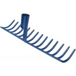Rateau a cailloux 16 dents, bleu sans manche Rateau a cailloux 16 dents, bleu sans manche