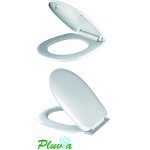 Fplus - abattant wc universel rembourr� pluvia pp