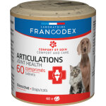 Francodex - articulations pour chiens et chats, bote de 60 comprims.
